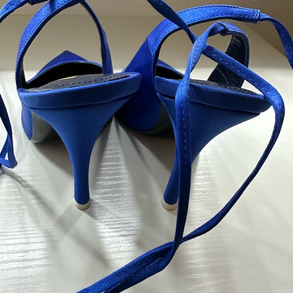 THE ATTICO blue heels shoes 7.5 - Picture 6 of 8
